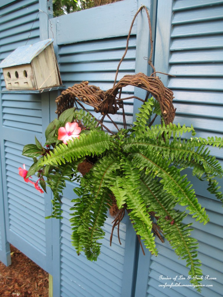 Salvaged Shutter Fence http://ourfairfieldhomeandgarden.com/salvaged-build-a-fence-from-shutters/