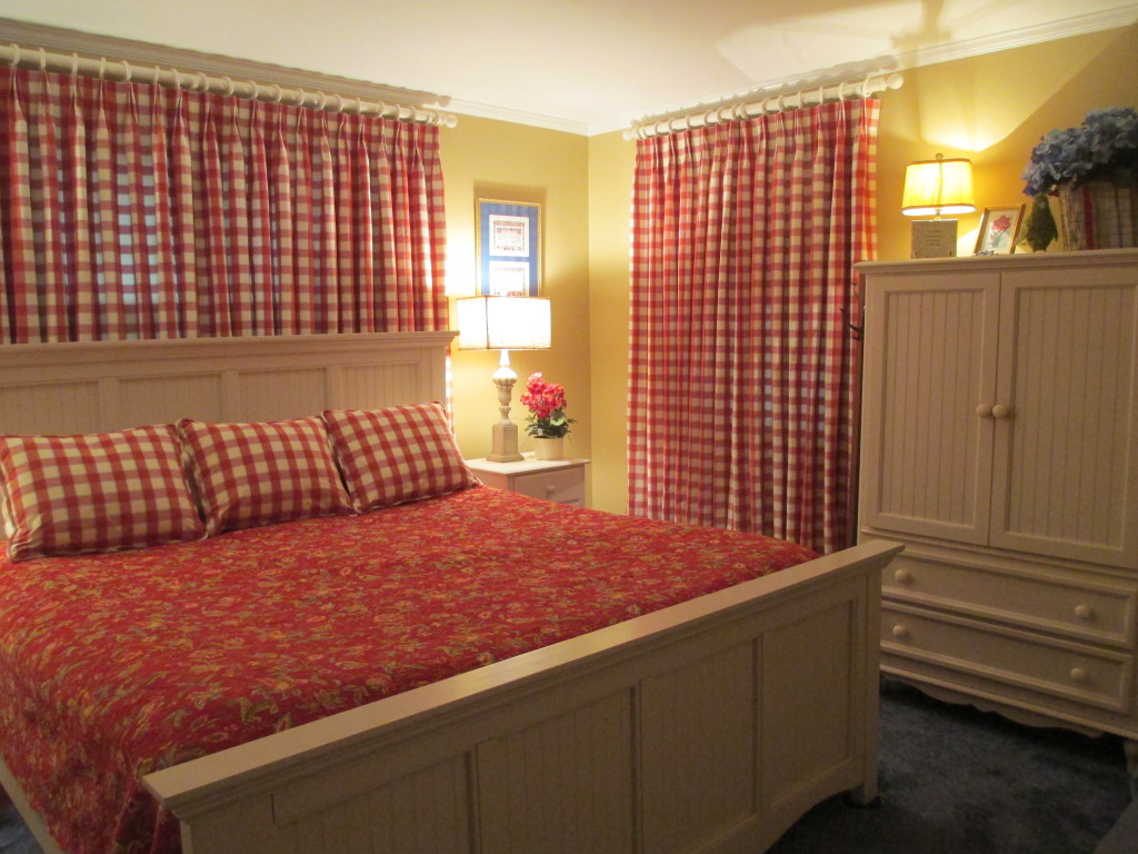 Our bedroom has the feel of an elegant bed & breakfast! bedroom makeover, redesign, home decor