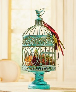birdcage centerpiece