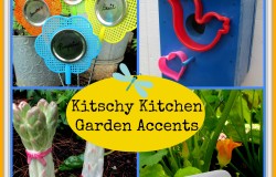Kitschy Kitchen Garden Accents