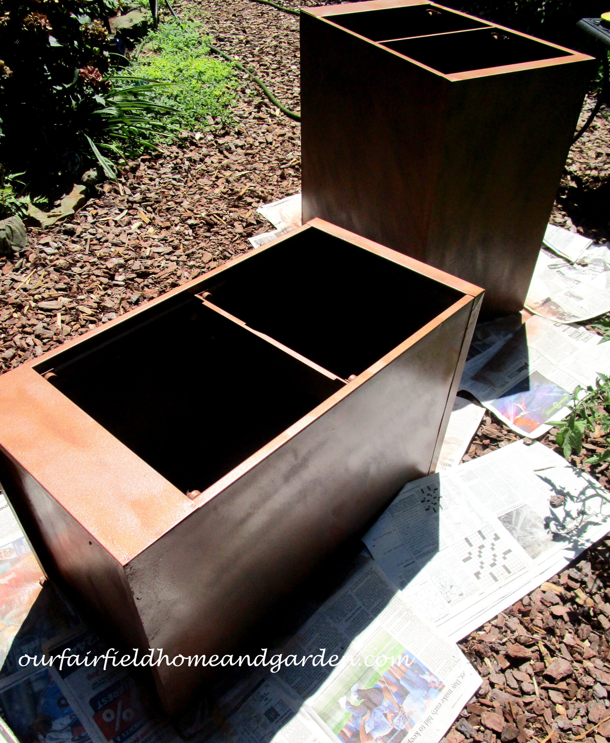 Filing Cabinet Planters